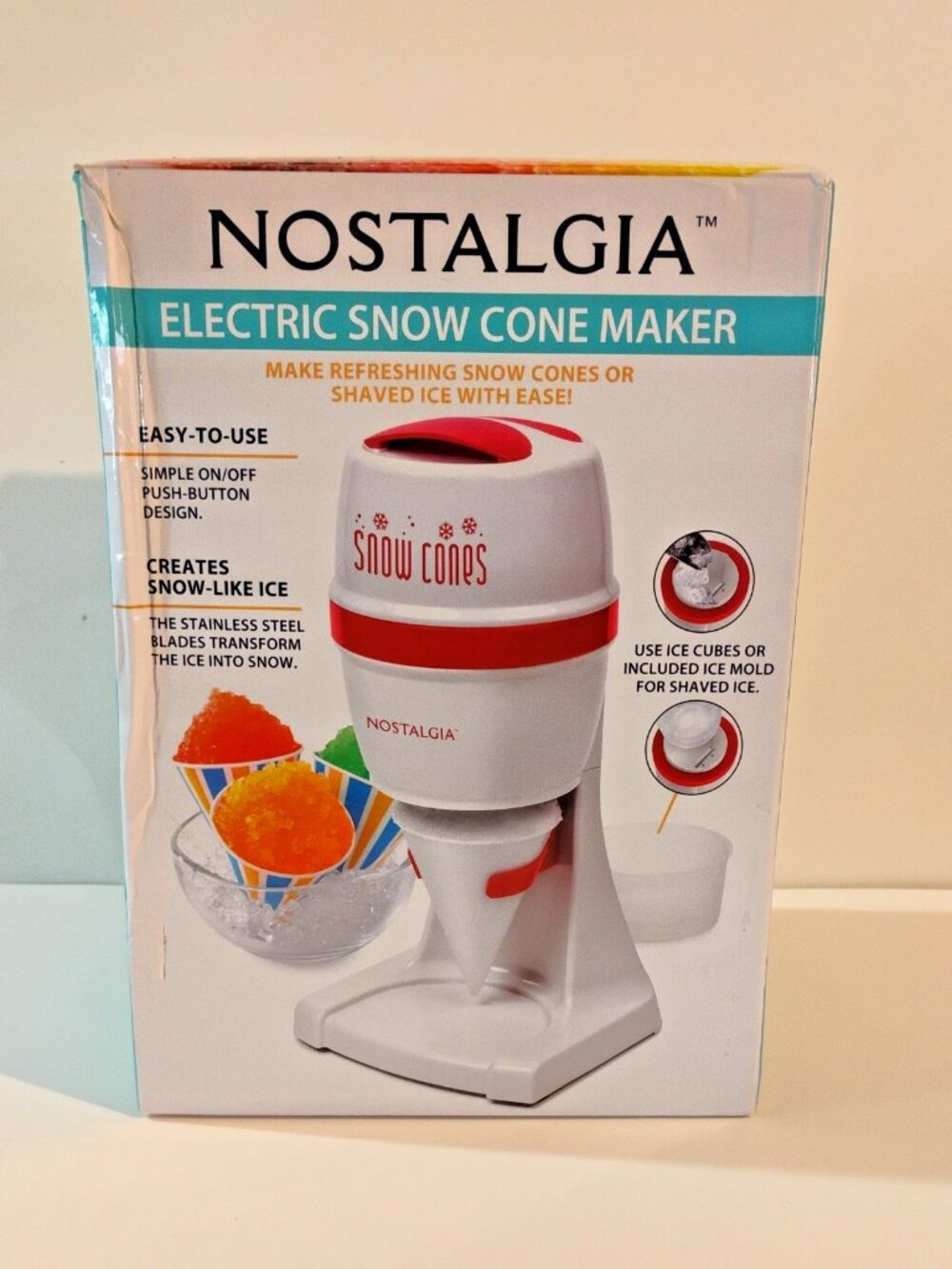 Nostalgia Electric Snow Cone Maker